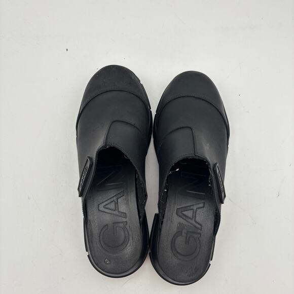 Ganni City Mules Recycled Rubber Clogs Slip Ons Women's 38 - Picture 6 of 13